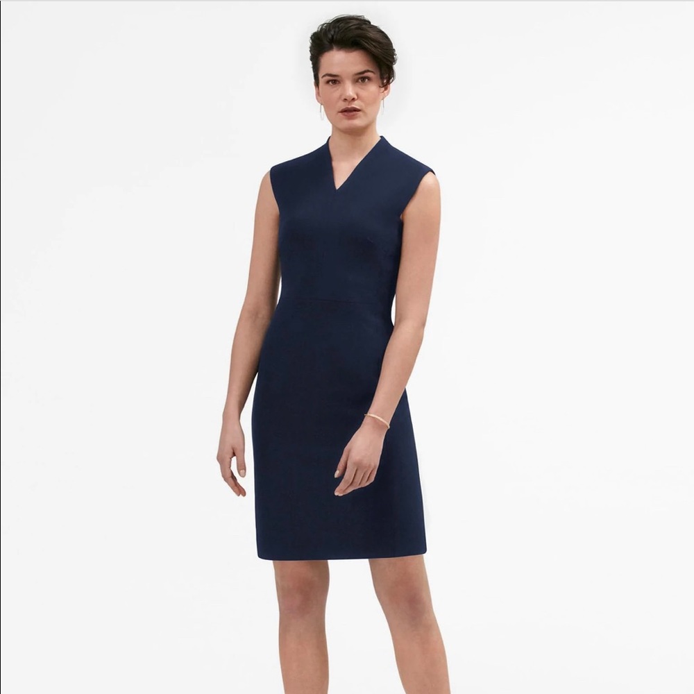 MM LaFleur Aditi Navy Dress Size 10